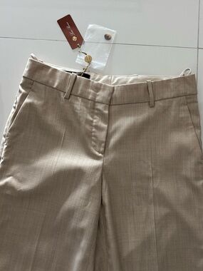 Loro Piana Ladies's 100% virgin wool Dress Pants - Classic Tailored Fit